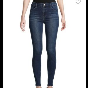 J Brand High-Rise Skinny Jeans
